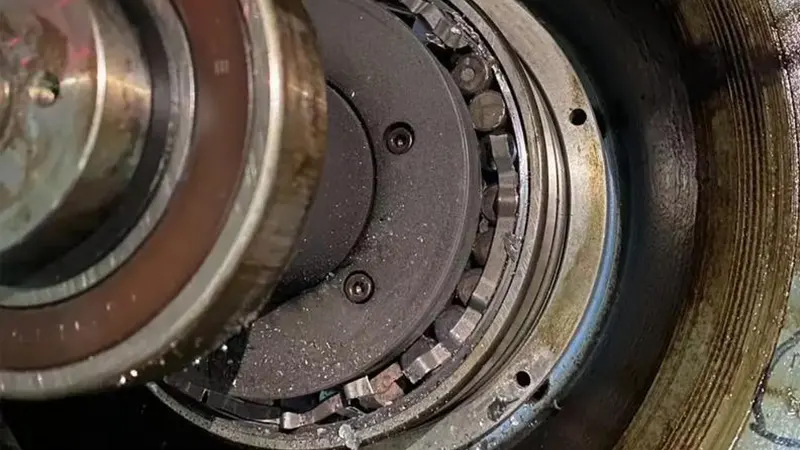 Analysis of bearing jamming fault